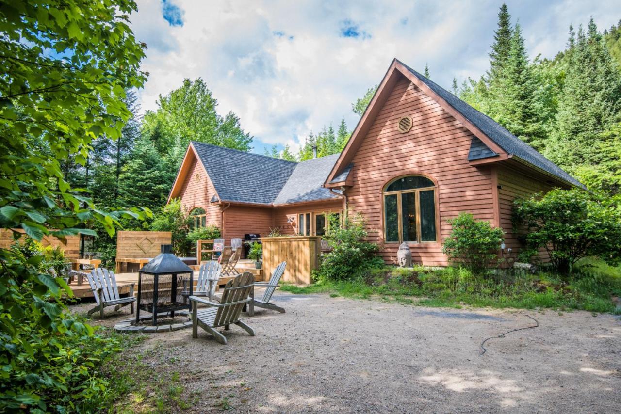 Chalet Chevreuil Zen Lac-Superieur Exterior foto